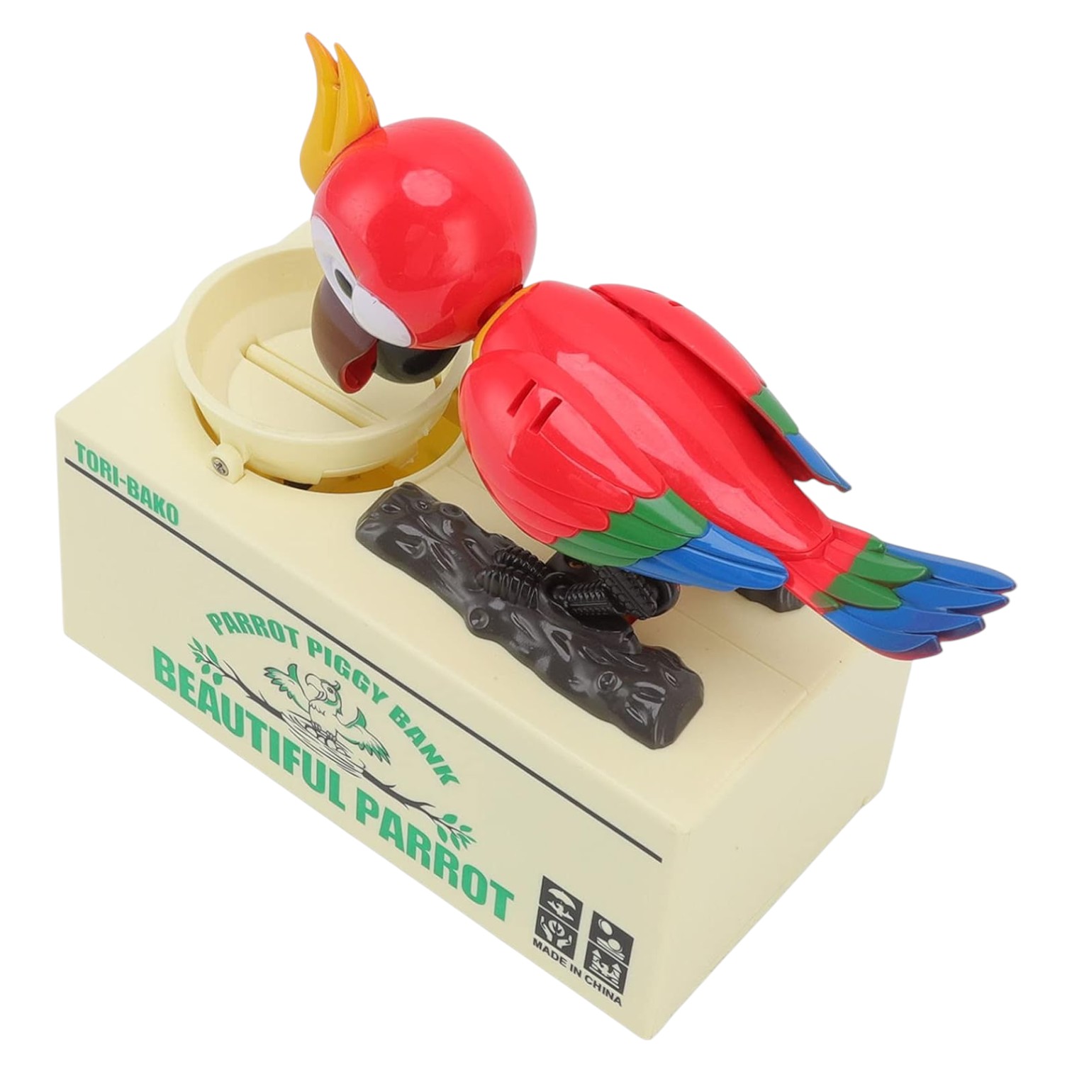 ALCANCIA HUCHA LORO ATRAPA MONEDAS NC59 - 4