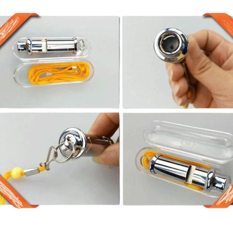 4 SILBATOS DEPORTIVO SCOUT SONIDO FUERTE CAMPING SEGURIDAD ND15 - 3