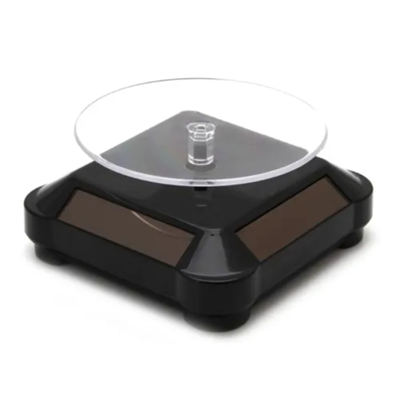 BASE GIRATORIA SOLAR EXHIBIDOR 360° JOYERIA RELOJES - 3