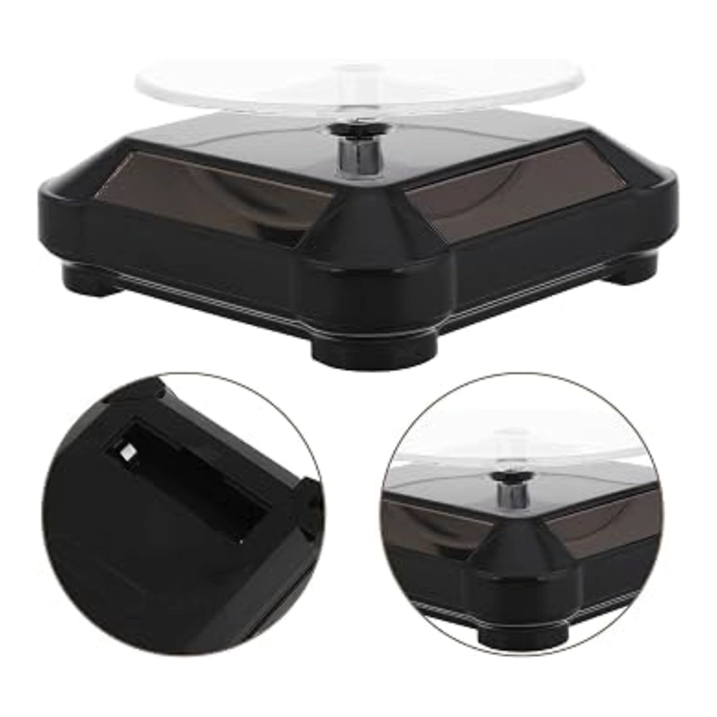 BASE GIRATORIA SOLAR EXHIBIDOR 360° JOYERIA RELOJES - 6
