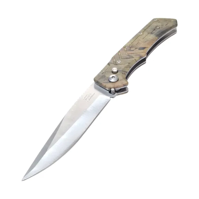 NAVAJA AUTOMATICA MANGO CAMUFLADO ACERO INOX - 1