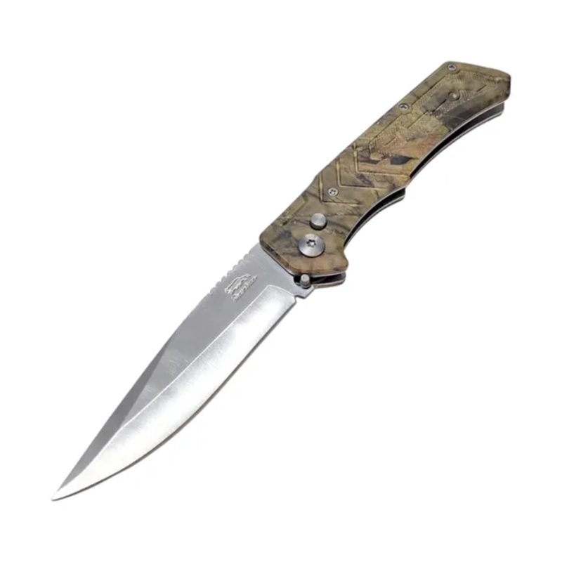 NAVAJA AUTOMATICA MANGO CAMUFLADO ACERO INOX - 2
