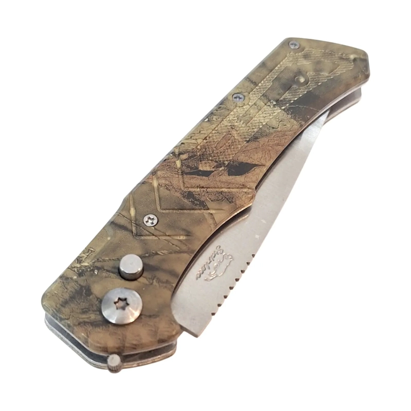 NAVAJA AUTOMATICA MANGO CAMUFLADO ACERO INOX - 5
