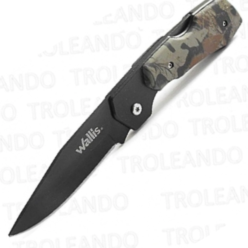 NAVAJA PLEGABLE SERENGUER CAMUFLAJE CON FUNDA - 2