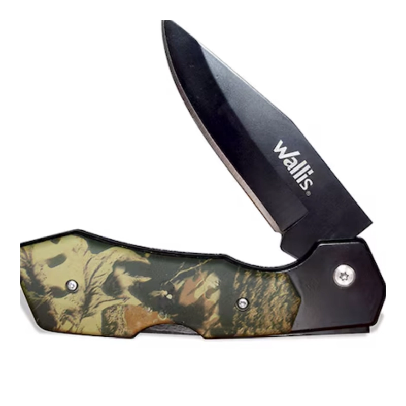 NAVAJA PLEGABLE SERENGUER CAMUFLAJE CON FUNDA - 3