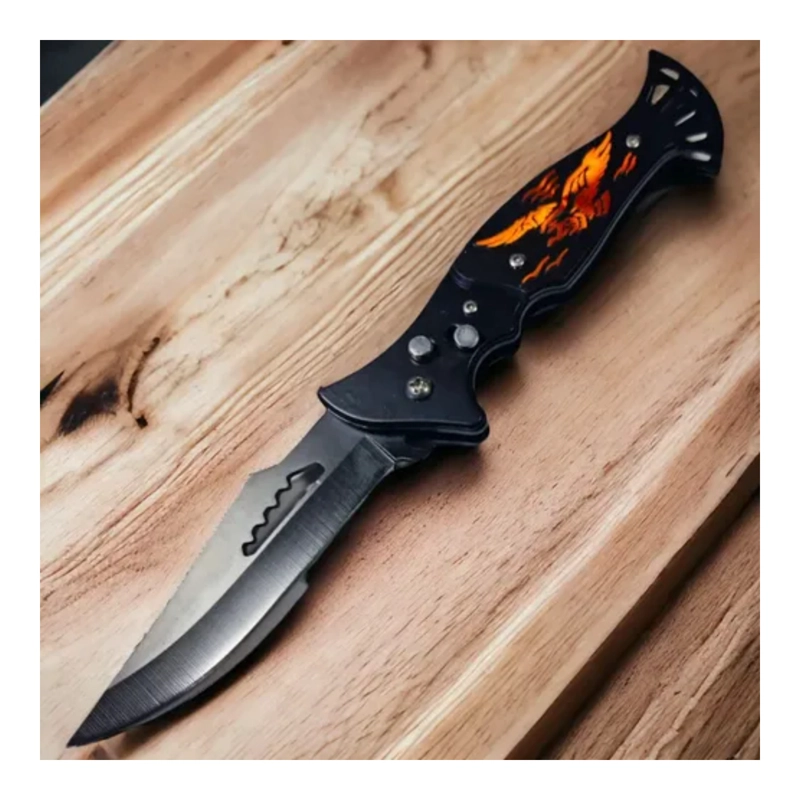 NAVAJA PLEGABLE AGUILA AUTOMATICA COLA DE FUEGO - 7