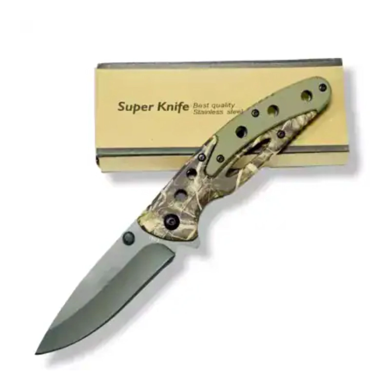 NAVAJA PLEGABLE CAMO FOLIE CAMUFLAJE CORTAPLUMA - 1