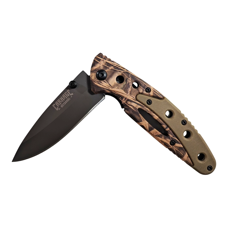 NAVAJA PLEGABLE CAMO FOLIE CAMUFLAJE CORTAPLUMA - 5