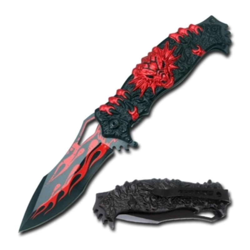 NAVAJA SANGUE DRAGON LLAMA PLEGABLE - 3