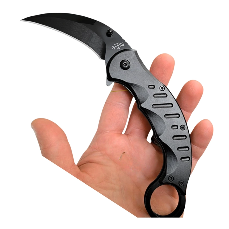 CUCHILLO KARAMBIT PLEGABLE ACERO 440C NAVAJA - 2