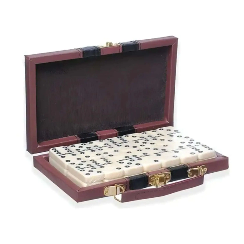 DOMINO CLASICO 28 FICHAS ESTUCHE MALETA - 2
