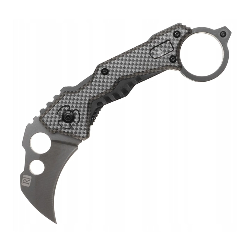 NAVAJA KARAMBIT GARRA HOJA FIJA FIBRA CARBONO METEOR - 3
