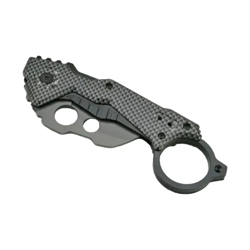 NAVAJA KARAMBIT GARRA HOJA FIJA FIBRA CARBONO METEOR - 5