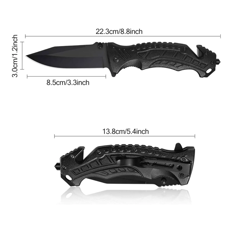 NAVAJA PLEGABLE EDC BLACK PANTER - 7