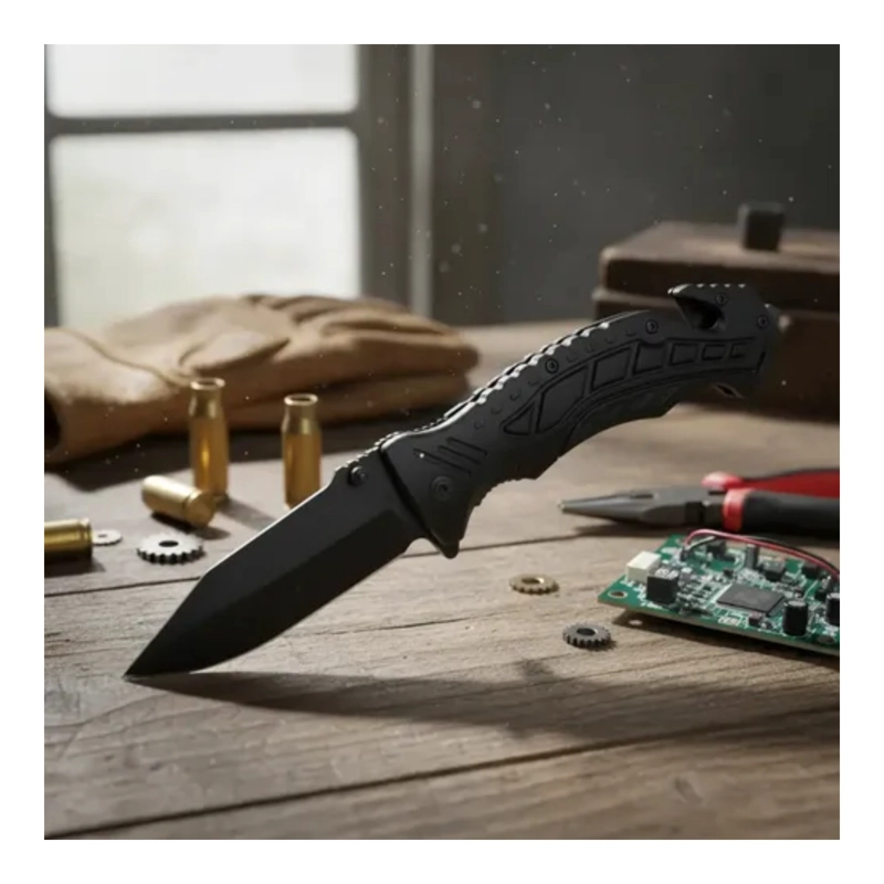 NAVAJA PLEGABLE EDC BLACK PANTER - 9