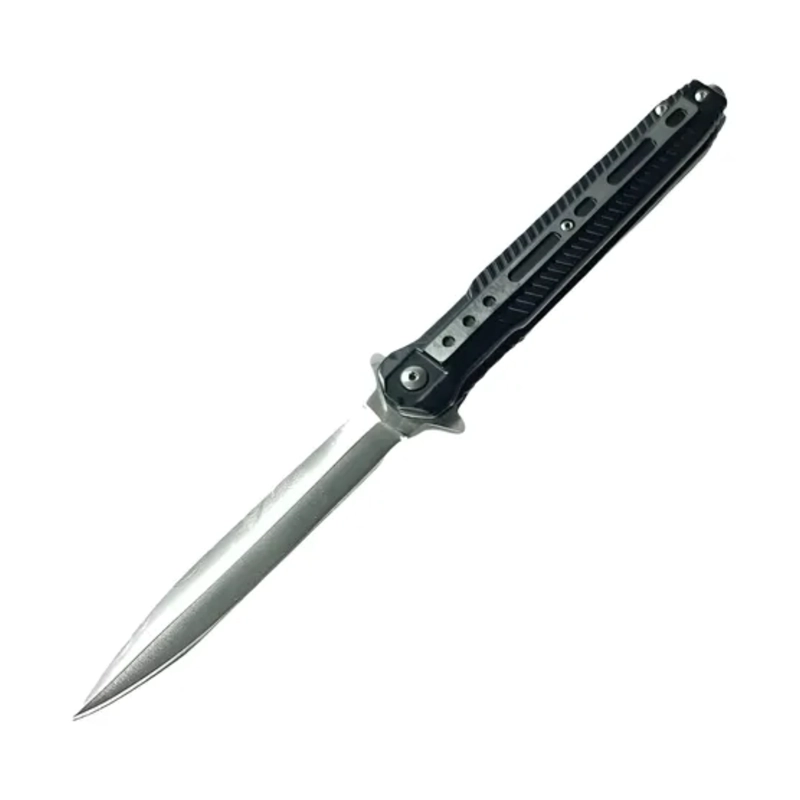 NAVAJA PLEGABLE BOTON ACERO BLACK EDGE - 4