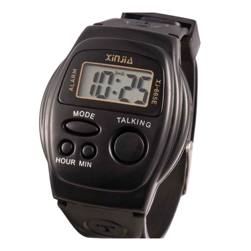 RELOJ DIGITAL CON FUNCION VOZ HABLA EN ESPAÑOL CIEGO - 1