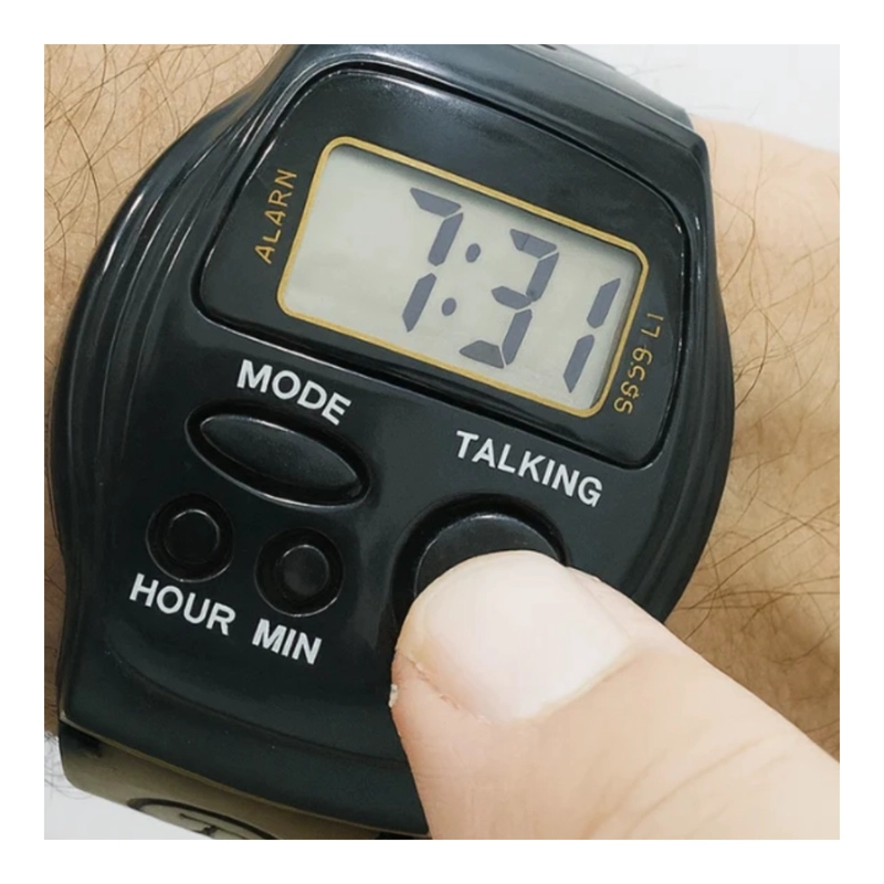 RELOJ DIGITAL CON FUNCION VOZ HABLA EN ESPAÑOL CIEGO - 3