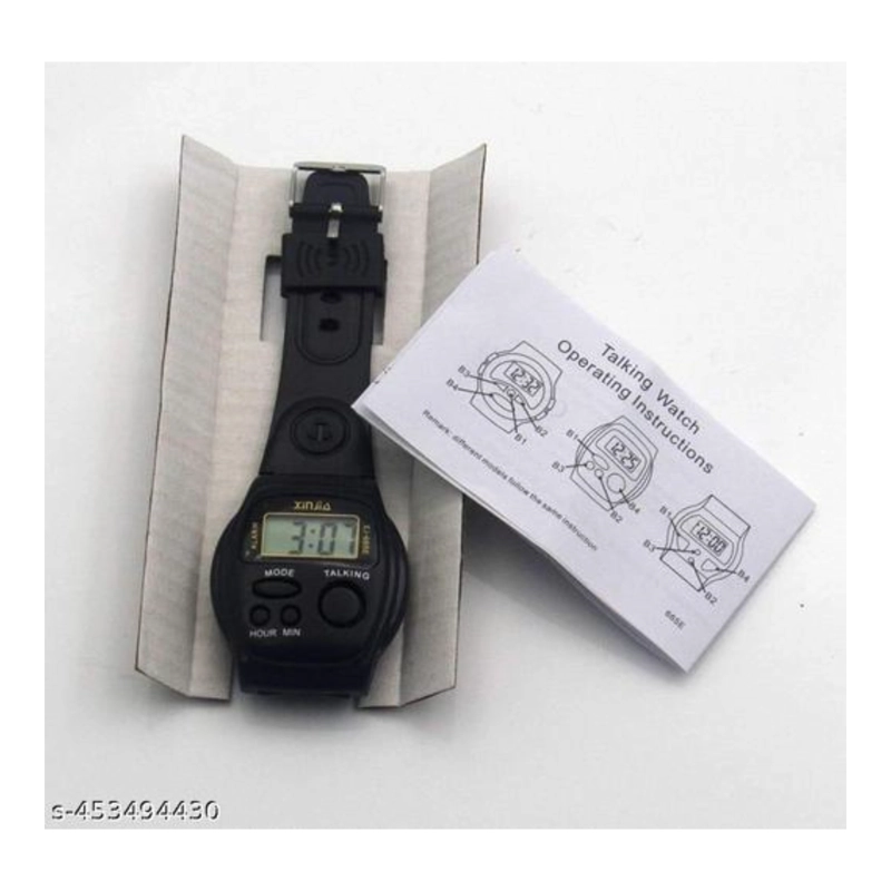 RELOJ DIGITAL CON FUNCION VOZ HABLA EN ESPAÑOL CIEGO - 6
