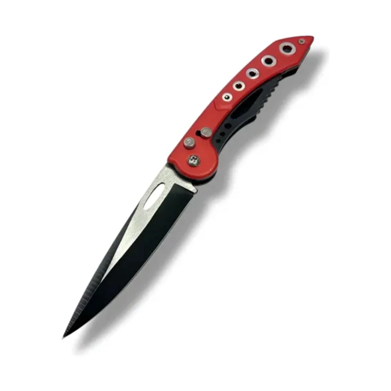 NAVAJA PLEGABLE HOJA NEGRA CAMPING STICKEE - 2