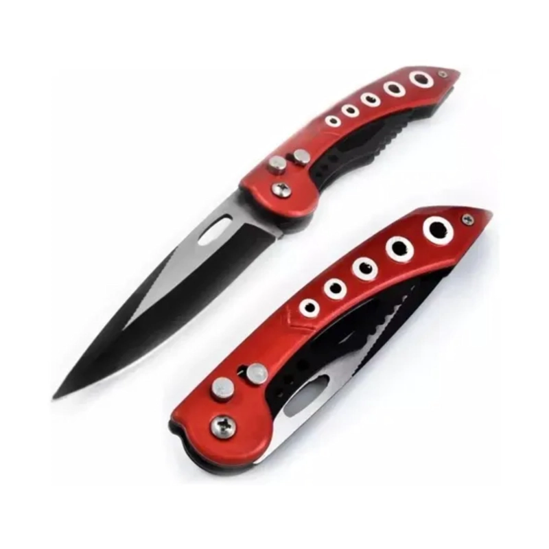 NAVAJA PLEGABLE HOJA NEGRA CAMPING STICKEE - 3