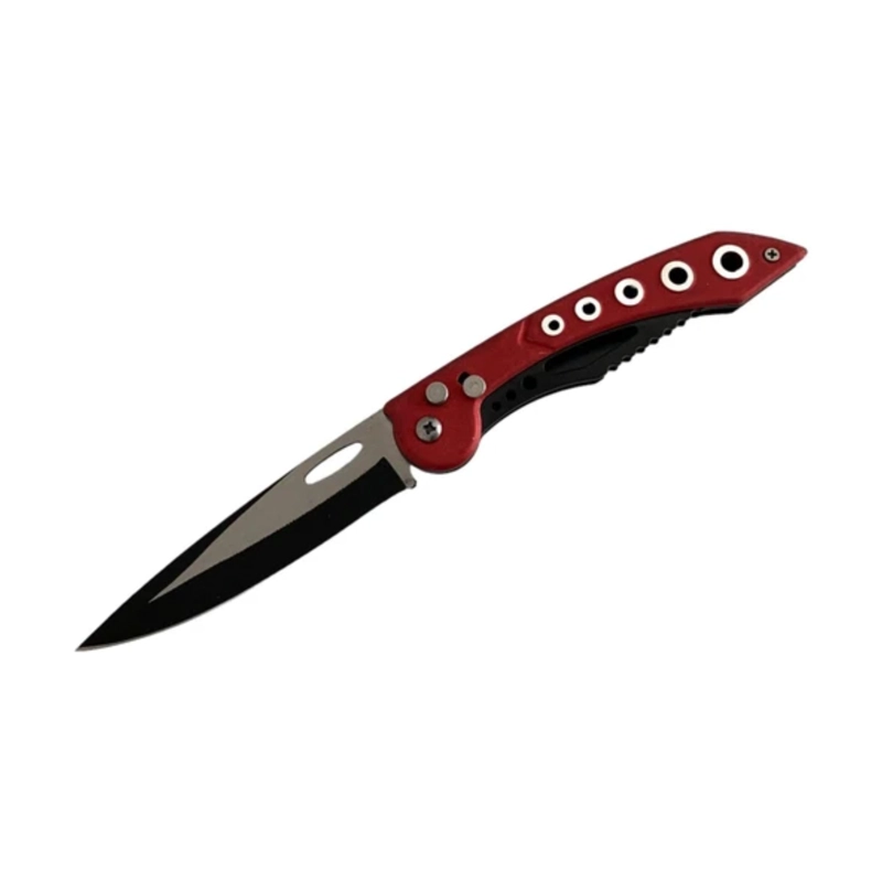 NAVAJA PLEGABLE HOJA NEGRA CAMPING STICKEE - 4