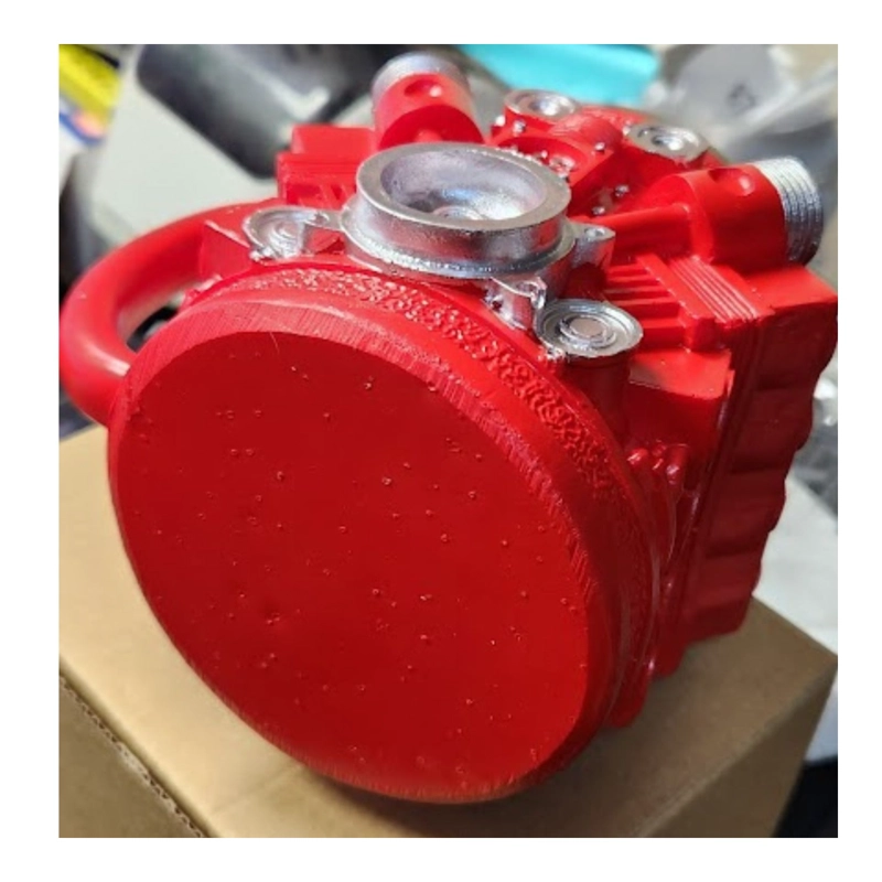 TAZA MOTOR V8 PISTON DISEÑO 3D TAZON V8 PISTON 450CC TAZON - 5