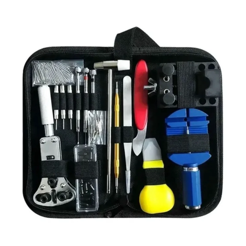 KIT HERRAMIENTAS REPARACION RELOJES PIEZAS - 2