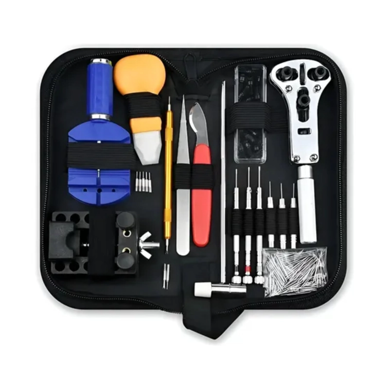 KIT HERRAMIENTAS REPARACION RELOJES PIEZAS - 3