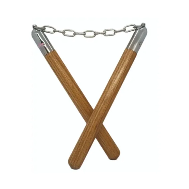 NUNCHAKU MADERA 30CM ARTES MARCIALES ENTRENAMIENTO CADENA - 4