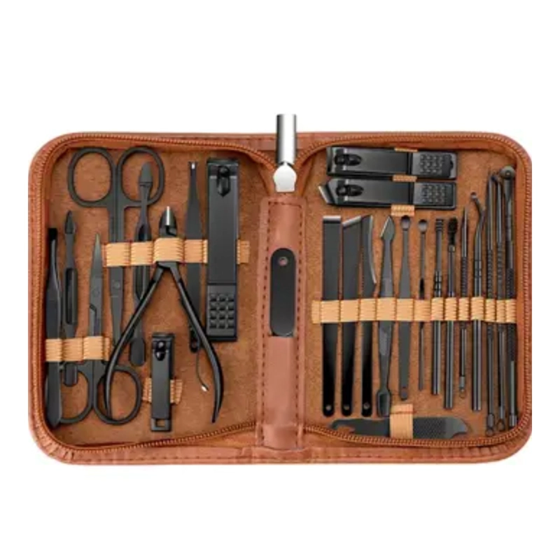 SET MANICURA PEDICURA 26 PIEZAS ESTUCHE PROFESIONAL - 3