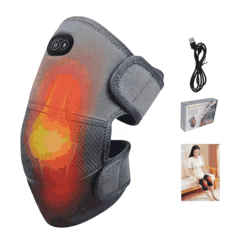 RODILLERA CALEFACTABLE MASAJE USB ARTRITIS DOLOR - 1