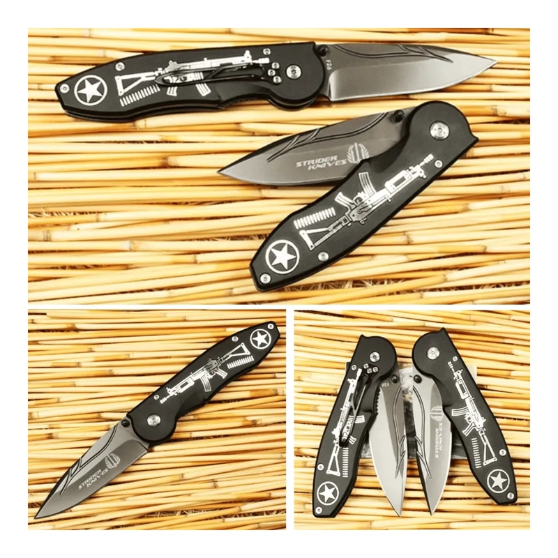 NAVAJA HALO AK PLEGABLE NEGRO RIFLE EDC - 10