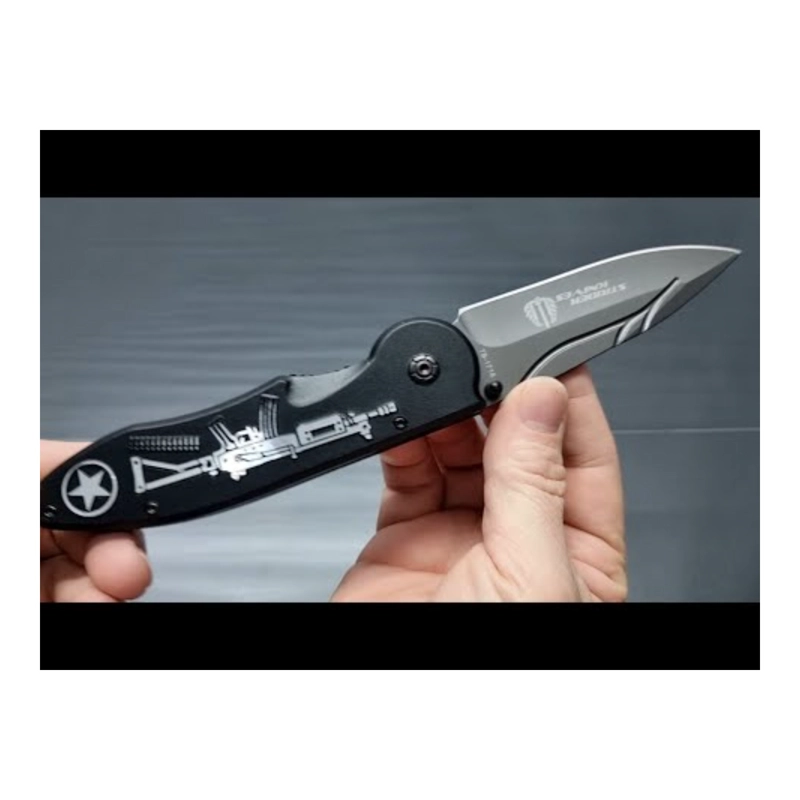 NAVAJA HALO AK PLEGABLE NEGRO RIFLE EDC - 9