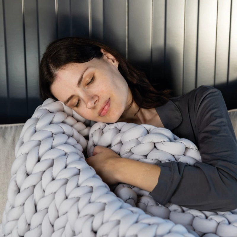MANTA PESADA PREMIUM NAPPER ANTIESTRES SUEÑO PROFUNDO - 5