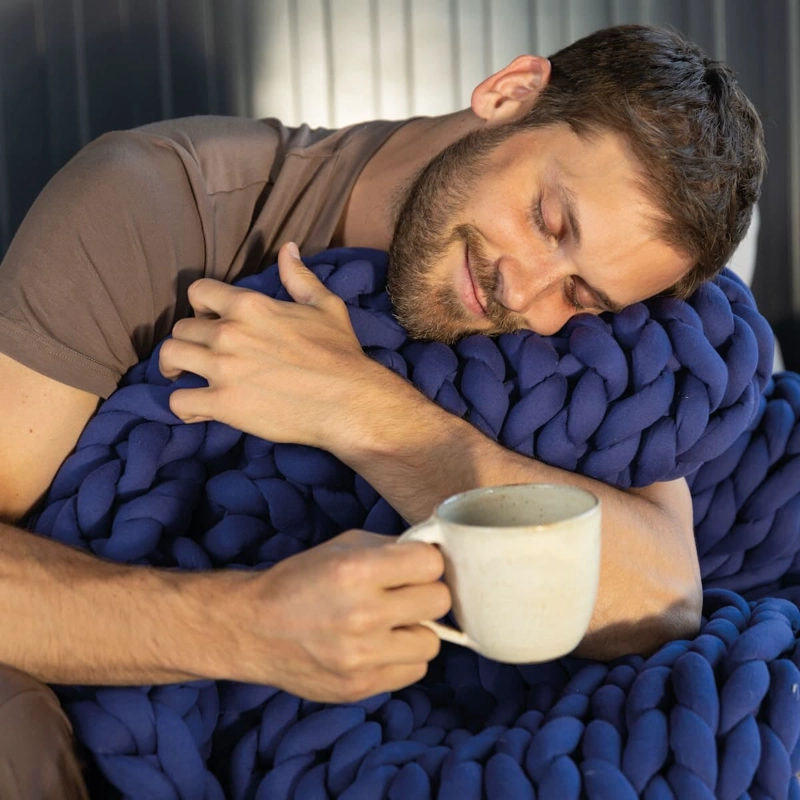 MANTA PESADA PREMIUM NAPPER ANTIESTRES SUEÑO PROFUNDO - 5