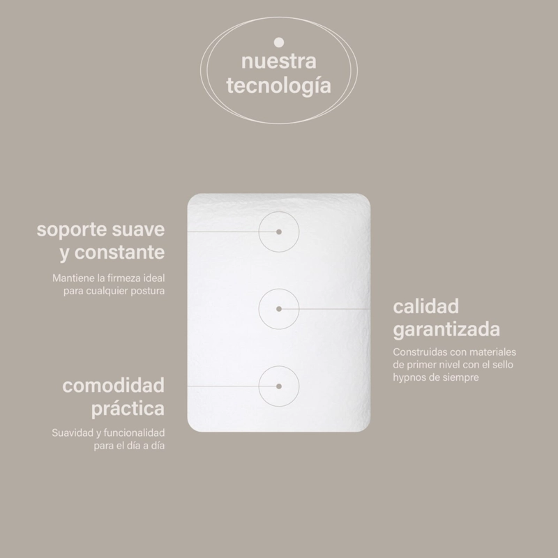 ALMOHADA MICROFIBRA ALTA CALIDAD QUEEN 50X70 - 3