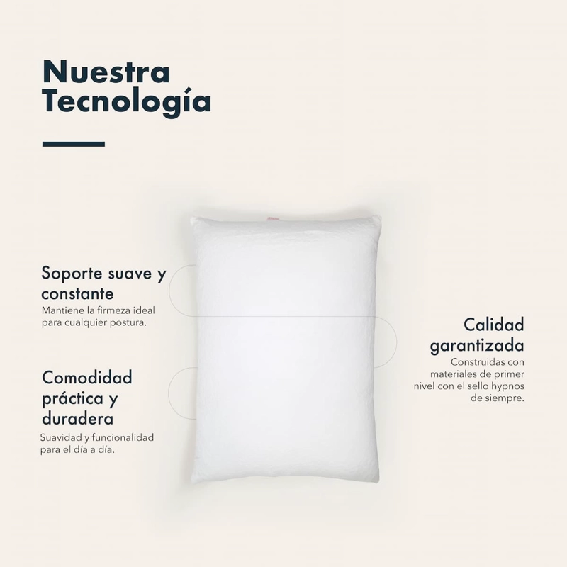 ALMOHADA MICROFIBRA ALTA CALIDAD QUEEN 50X70 - 4