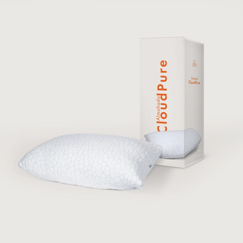 ALMOHADA PREMIUM MEMORY FOAM TRITURADO DE ALTA DENSIDAD QUEEN 50X70 - 1