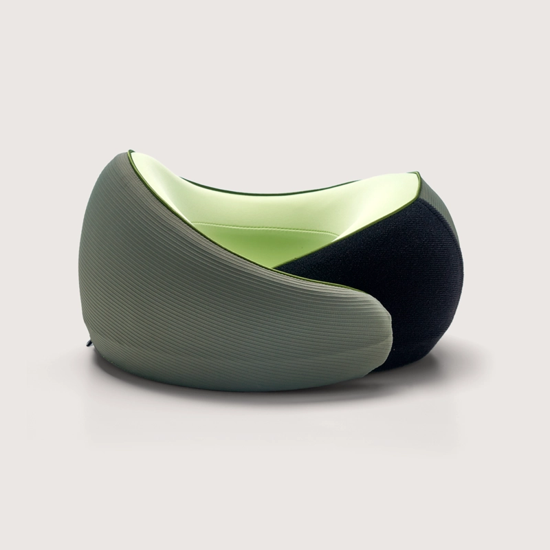 COJIN DE CUELLO ALMOHADA VIAJE PREMIUM SOPORTE 360 ESPUMA VISCOELASTICA - 1