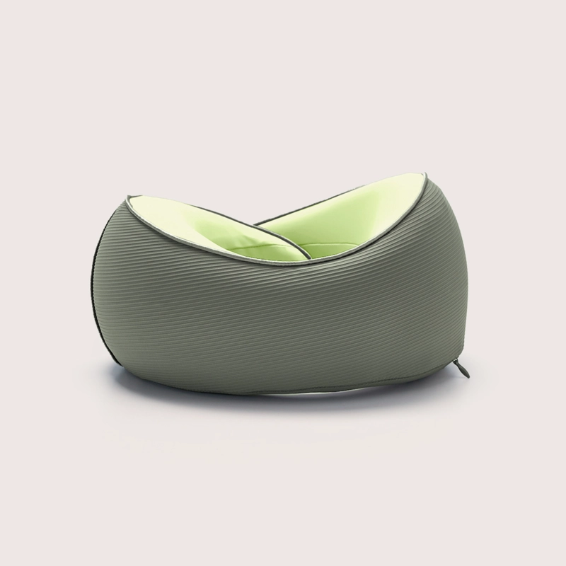 COJIN DE CUELLO ALMOHADA VIAJE PREMIUM SOPORTE 360 ESPUMA VISCOELASTICA - 3