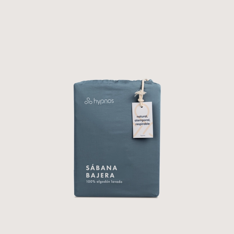 SABANA BAJERA ALGODON LAVADO PREMIUM 300 HILOS - 3