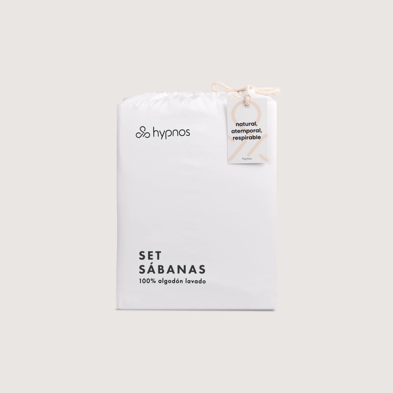 SET SABANAS ALGODON LAVADO PREMIUM 300 HILOS ULTRA SUAVES Y LISAS - 6