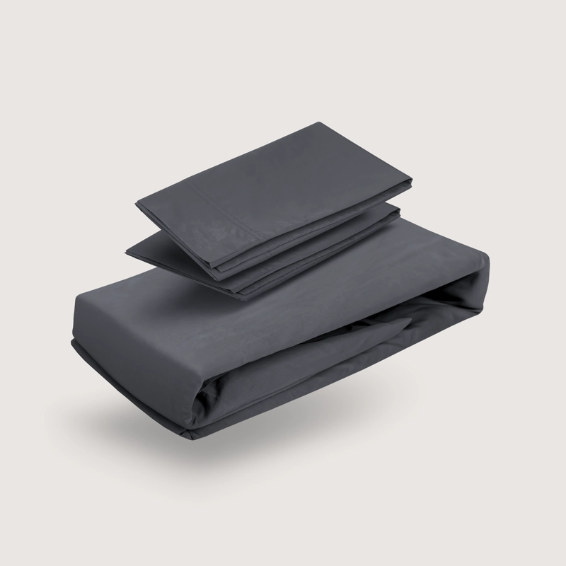 SET FUNDA DE PLUMON 2 PLAZAS ALGODON LAVADO 300 HILOS PREMIUM - 6