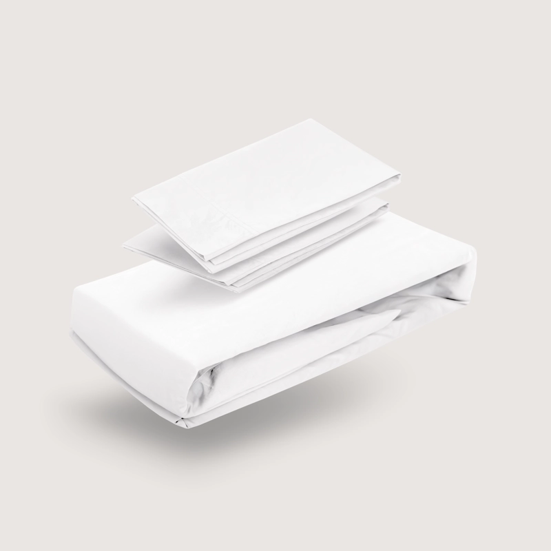 SET FUNDA DE PLUMON 2 PLAZAS ALGODON LAVADO 300 HILOS PREMIUM - 6