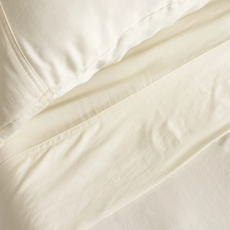SABANAS WASHED TENCEL | KING | CREMA - 2