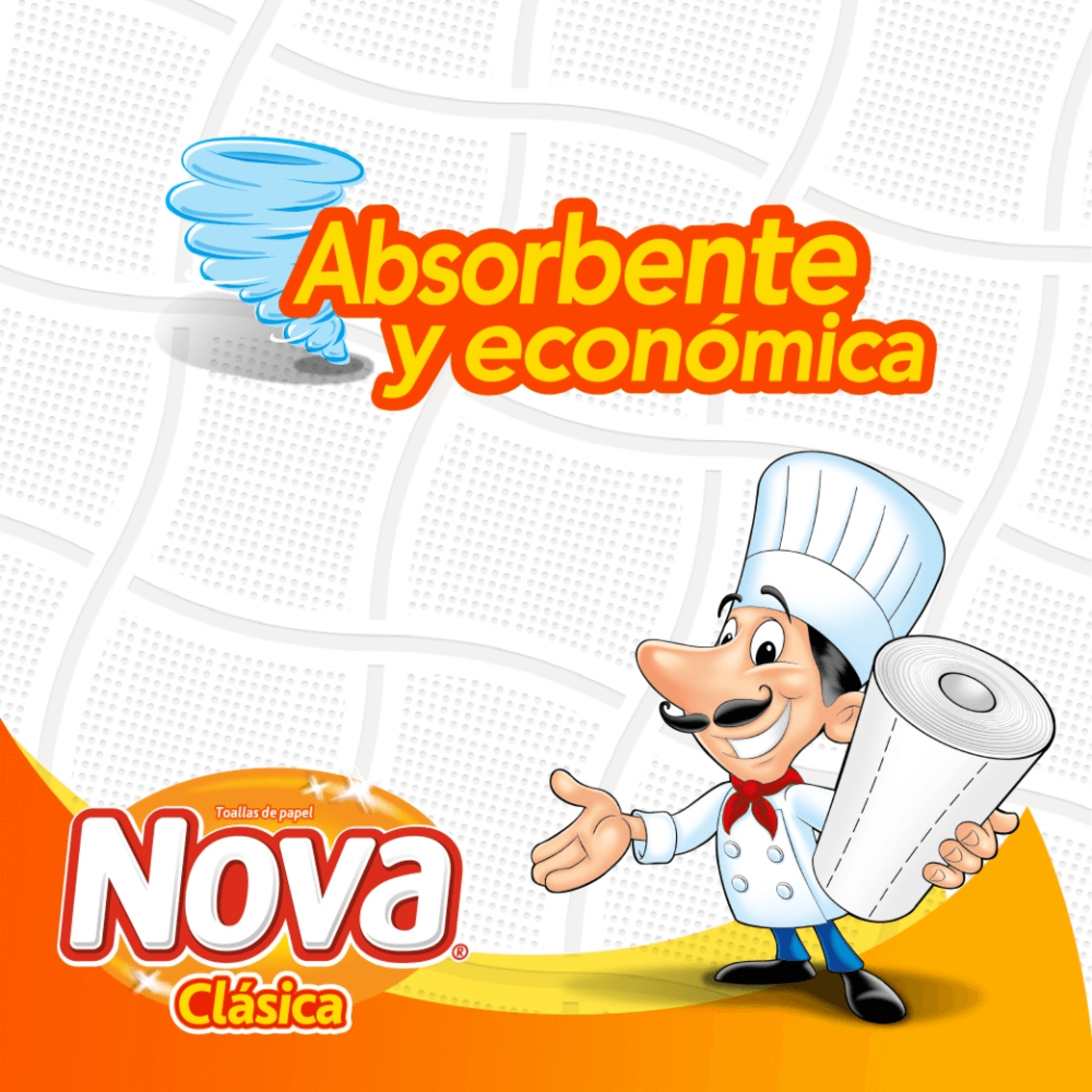 TOALLA DE PAPEL NOVA CLÁSICA 3 UN 12 MT - 4