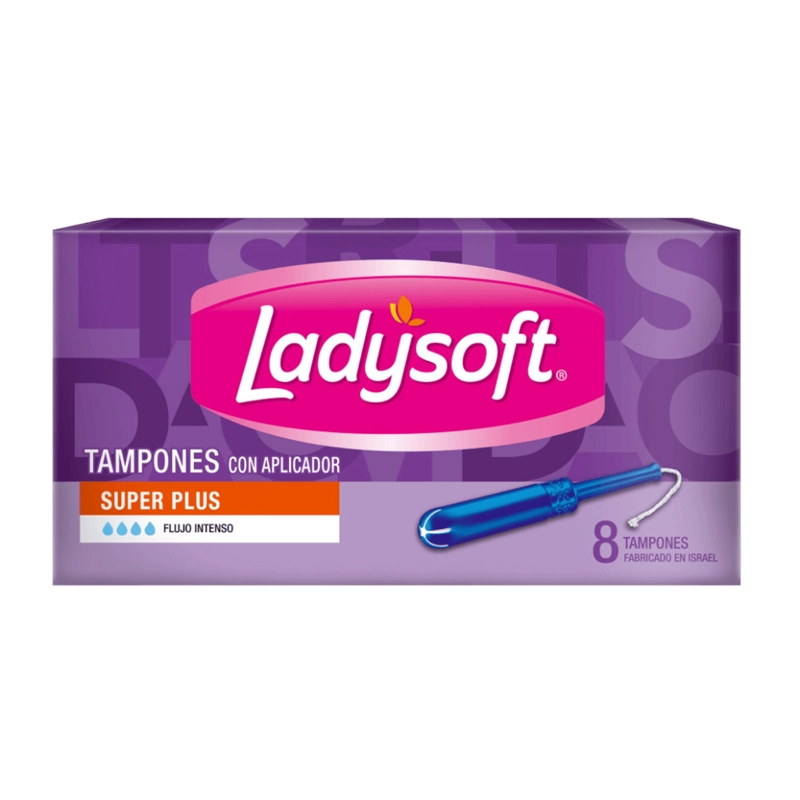 TAMPONES LADYSOFT ABSORCION SUPER PLUS 8UN - 2