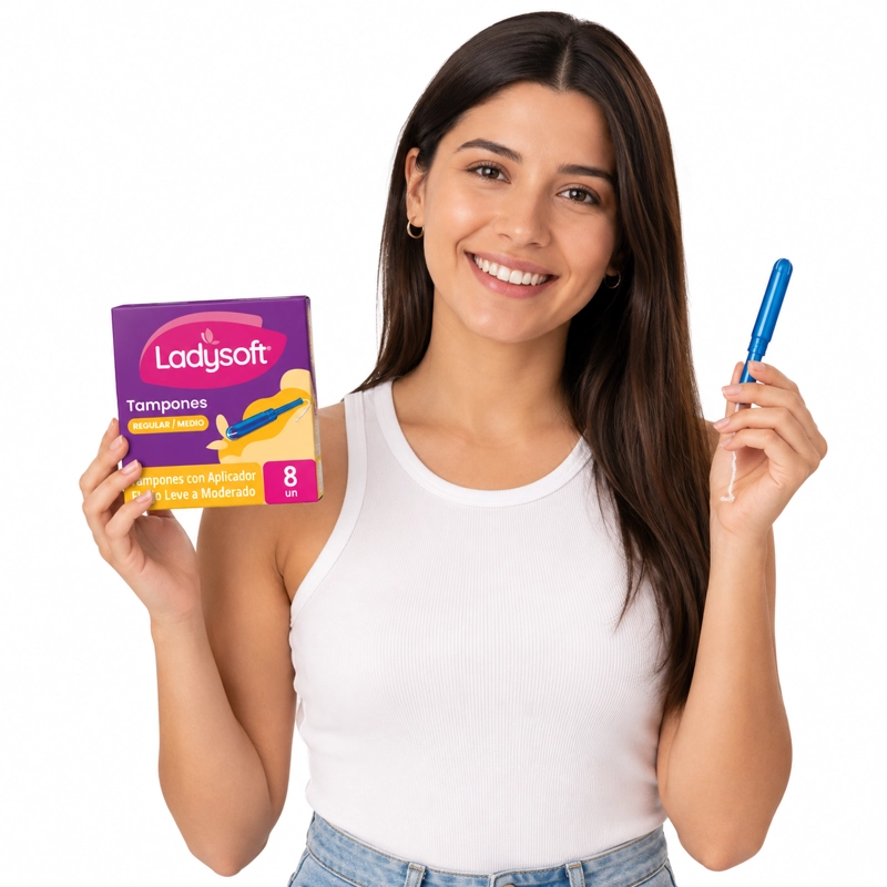 TAMPONES LADYSOFT ABSORCION REGULAR 8UN - 2