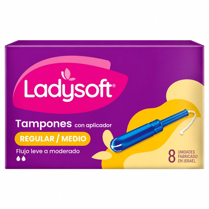 TAMPONES LADYSOFT ABSORCION REGULAR 8UN - 3